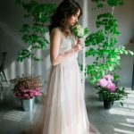 Нежное и невесомое платье из кружева и тюля от Anna Skoblikova
