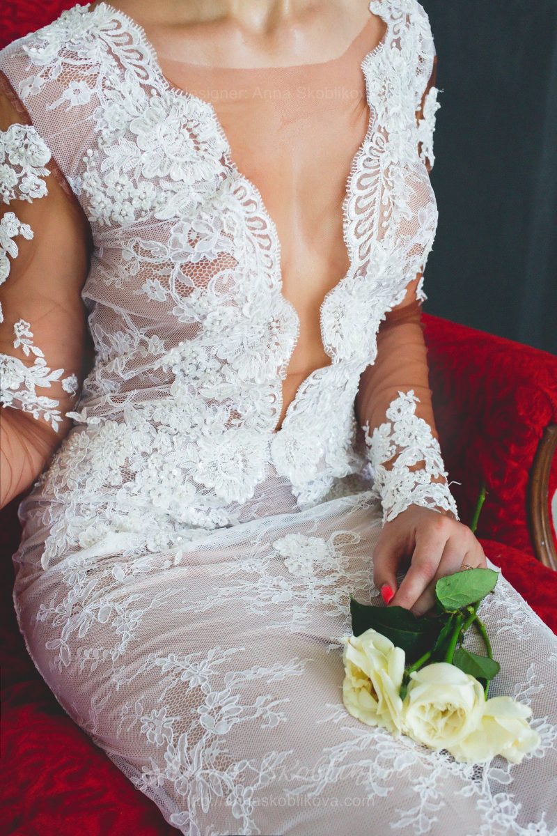 Свадебное платье ручной работы от Anna Skoblikova