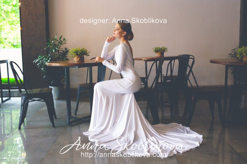 Элегантное свадебное плате от Anna Skoblikova