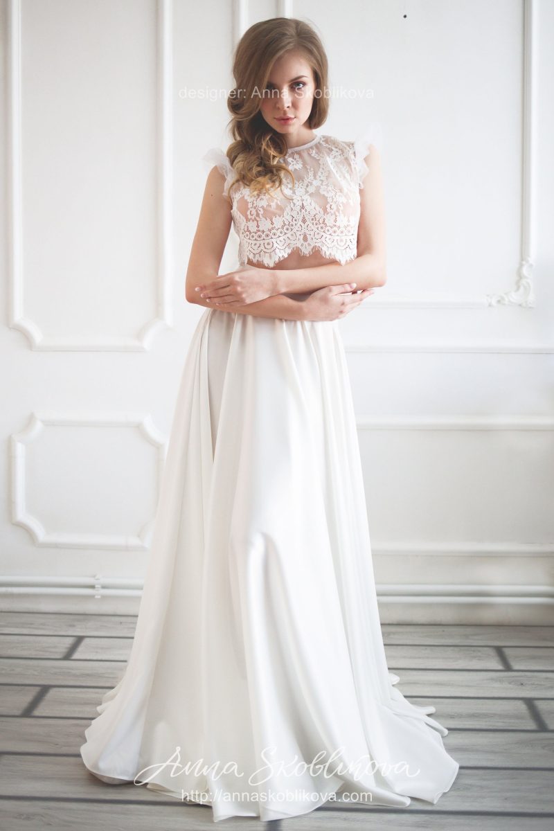 Wedding 2 piece dress by Anna Skoblikova