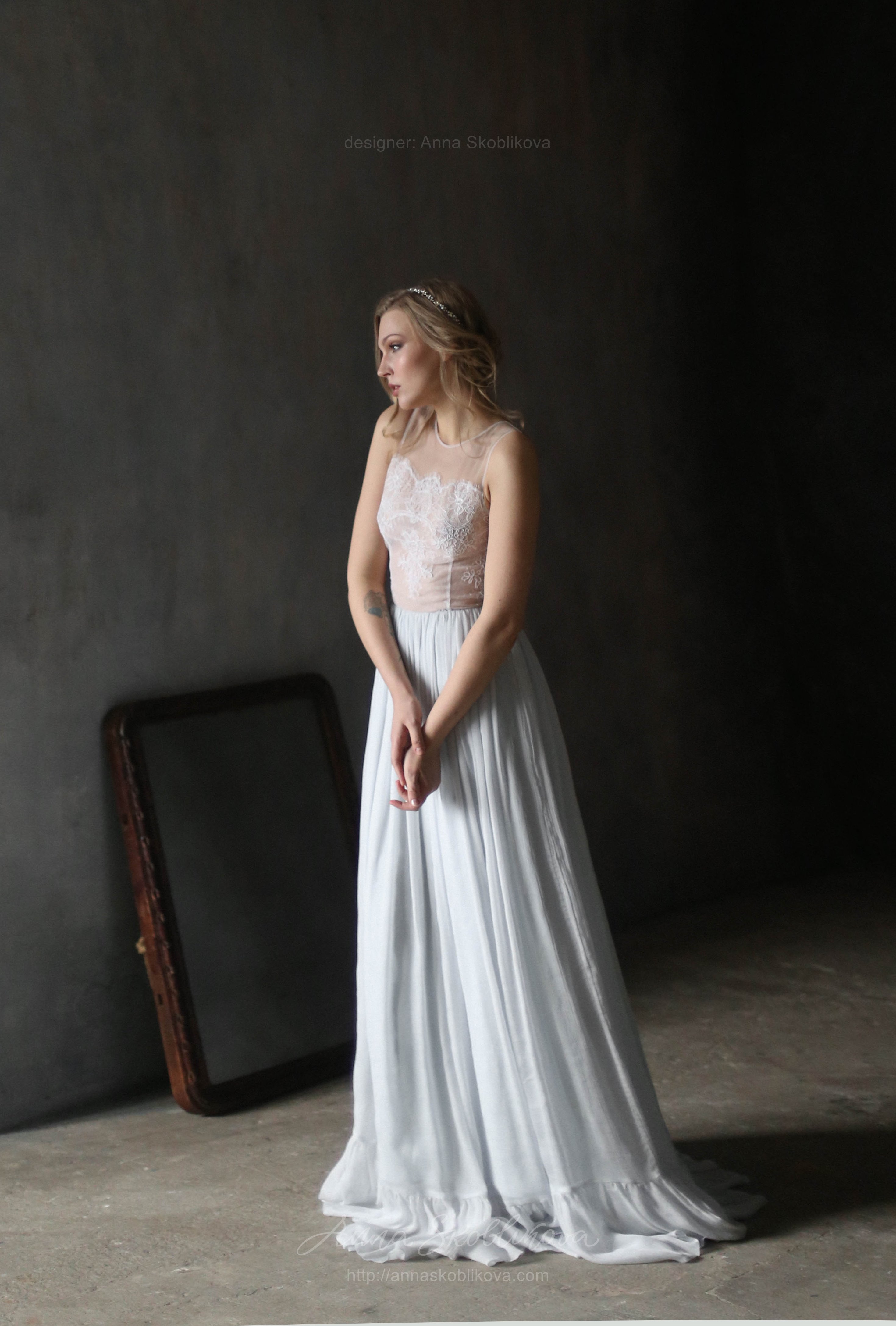 Delicate Wedding dress | Anna Skoblikova - Wedding Dresses & Evening Gowns