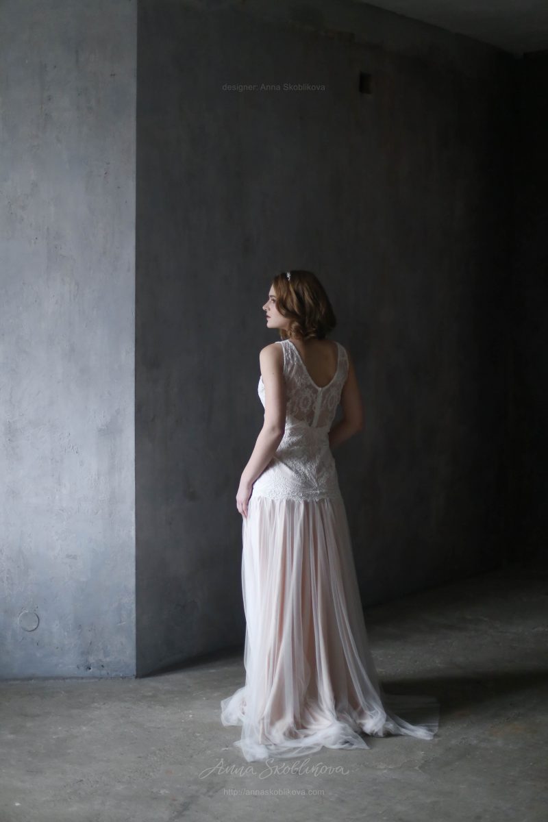 Нежное свадебное платье от Anna Skoblikova