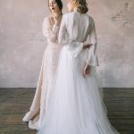 Свадебный комплект белого цвета от Anna Skoblikova