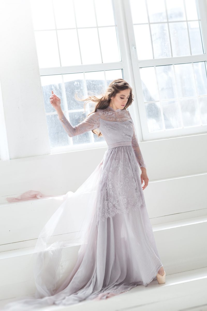 Свадебное платье в классическом стиле от Anna Skoblikova