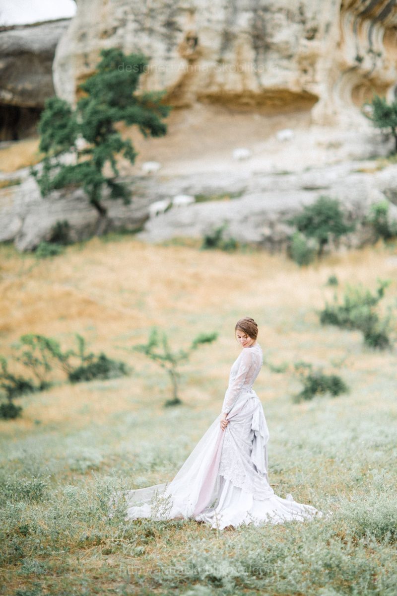 Свадебное платье в классическом стиле от Anna Skoblikova