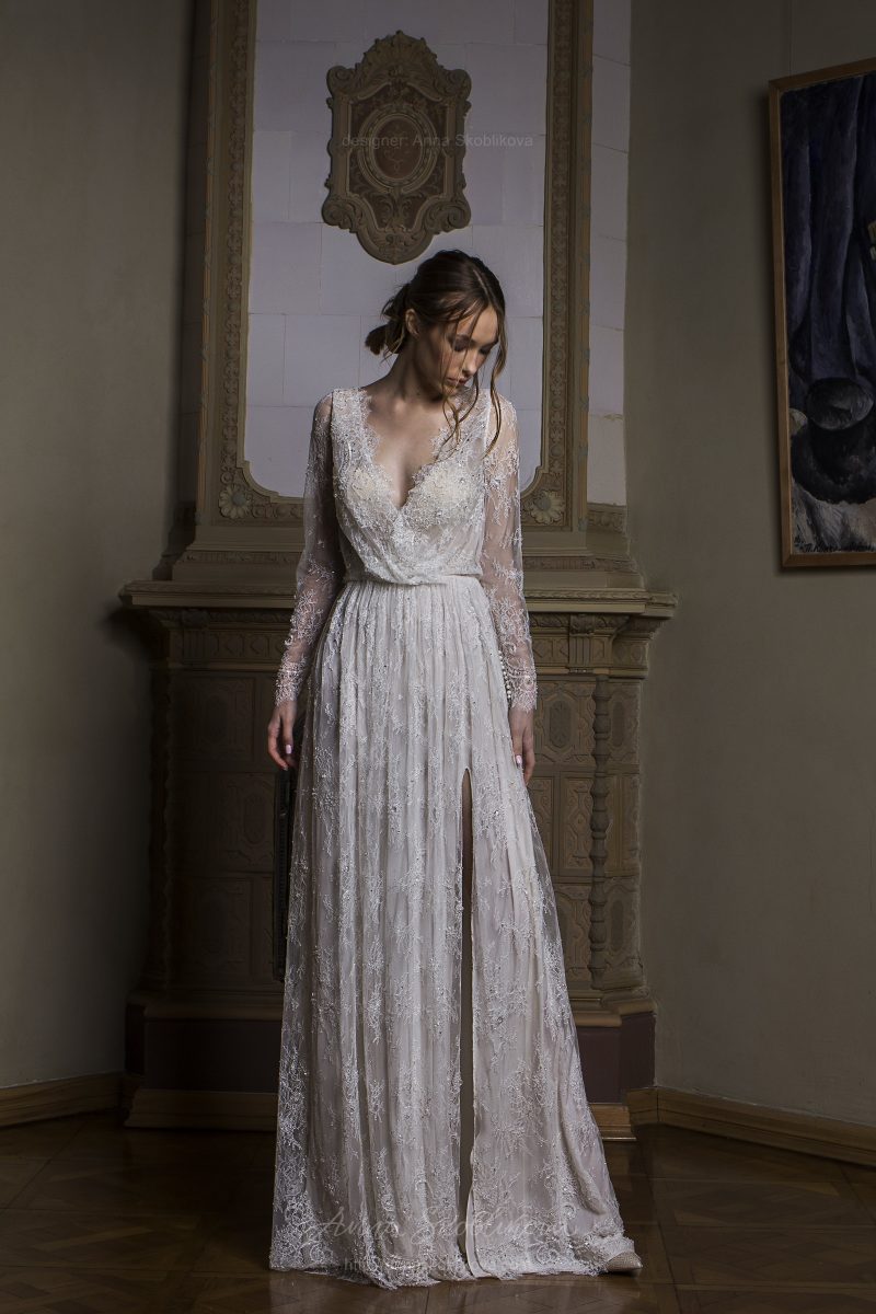 Свадебное платье Aimee - в айвори цвете  Anna Skoblikova