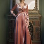 Paola - An Enticing Mix of Elegance and Luxury - Anna Skoblikova (Mother of the bride dress, Sheath wedding dress, Sexy bridesmaid dress, Colored wedding dress, Velvet prom dress, Non traditional wedding dress, Alternative wedding dress, Wrap Multiway bridesmaid dress boho wedding dress wedding party dress)