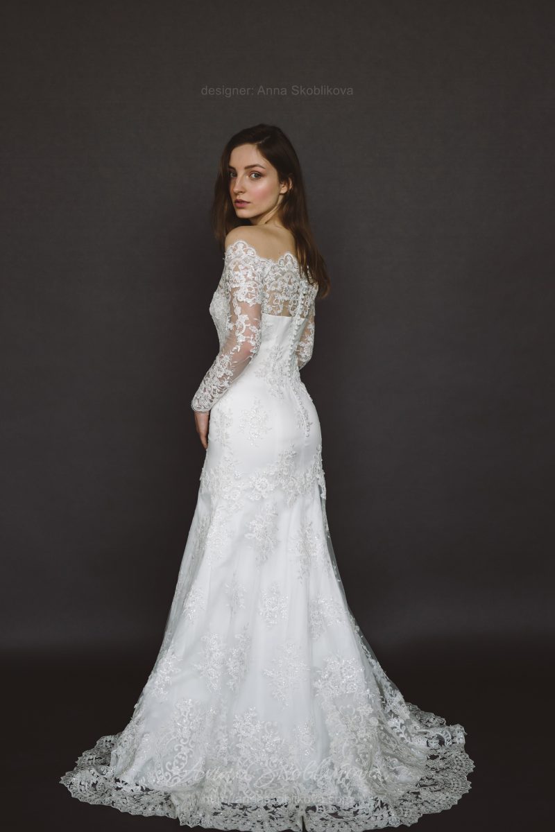 Lace Wedding Dress - Anna Skoblikova