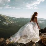 Transparent top Wedding Dress - Anna Skoblikova