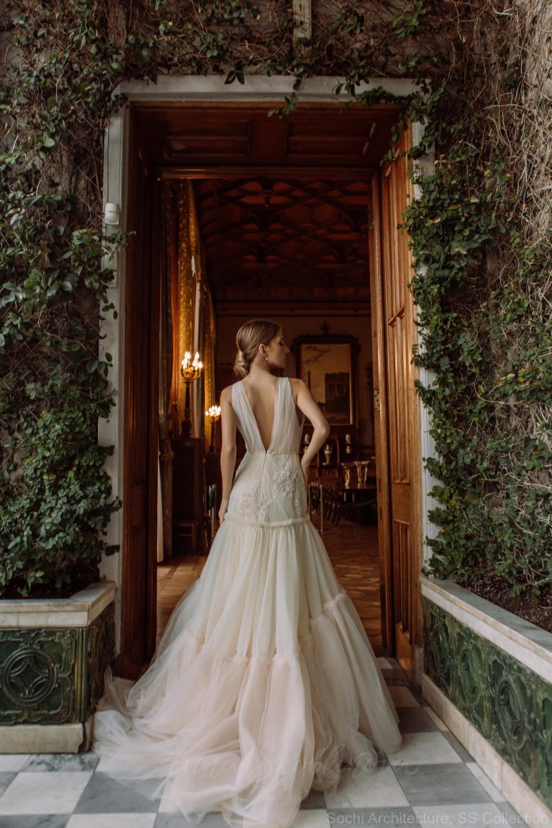 WRAP PETITE WEDDING DRESS – NINELLE \ Anna Skoblikova