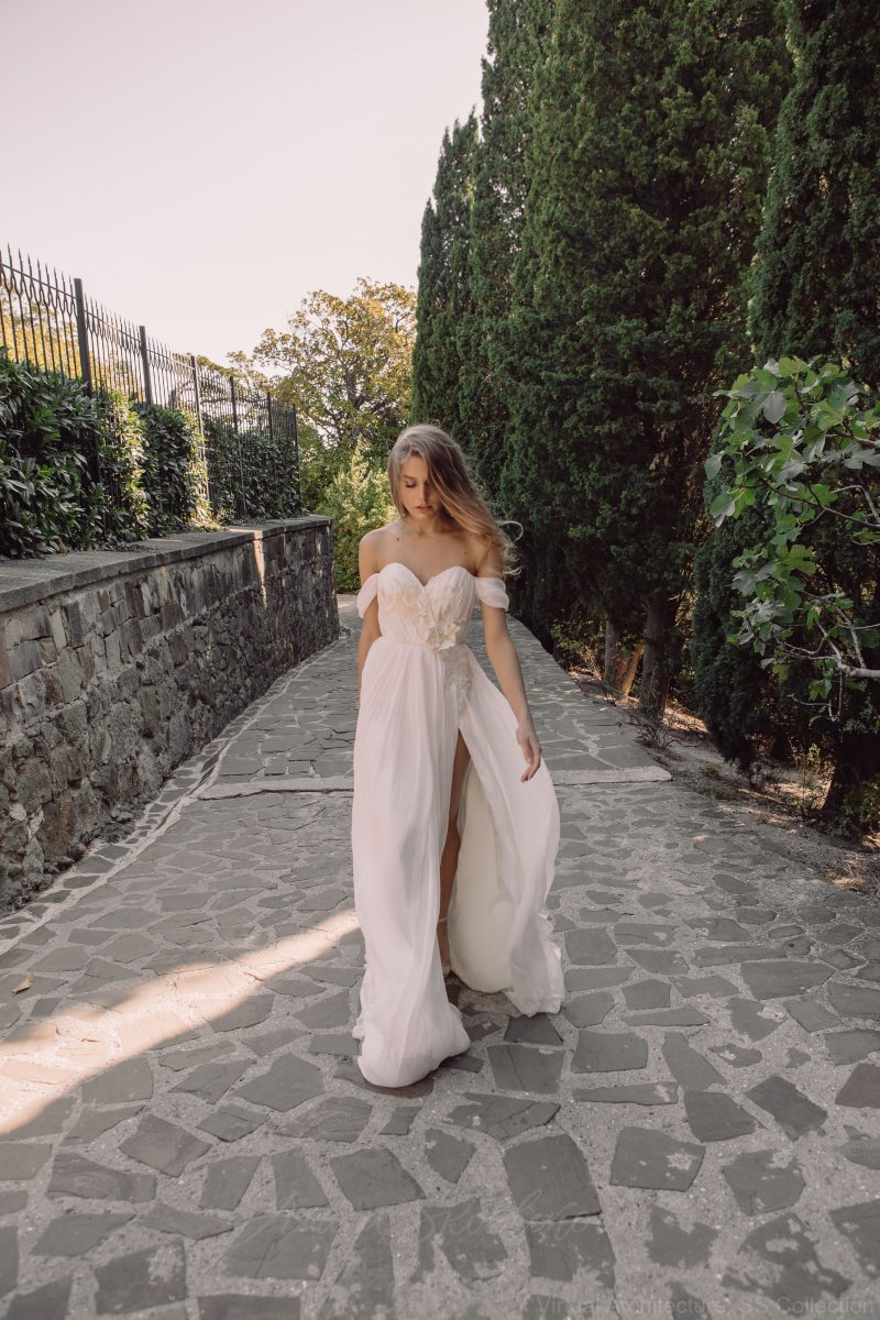 Strapless wedding dress \ Anna Skoblikova \ 0170 | Photo 1