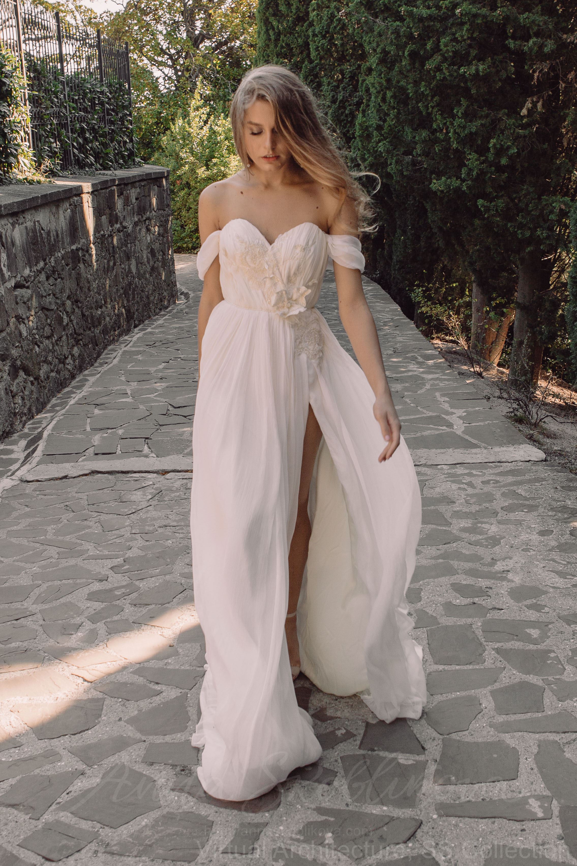 Свадебное платье из натурального шелка - Soliya  Anna Skoblikova  0170 | Photo 1
