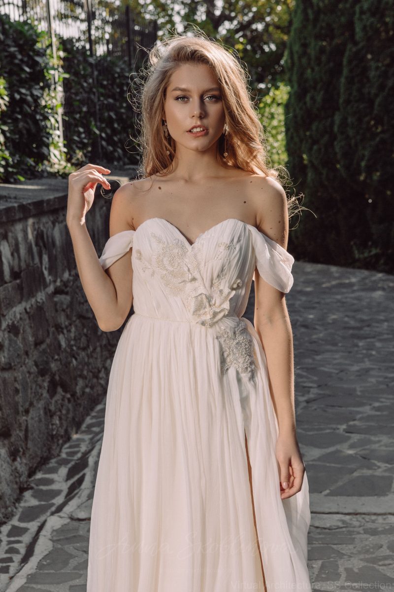 Свадебное платье из натурального шелка - Soliya  Anna Skoblikova  0170 | Photo 2