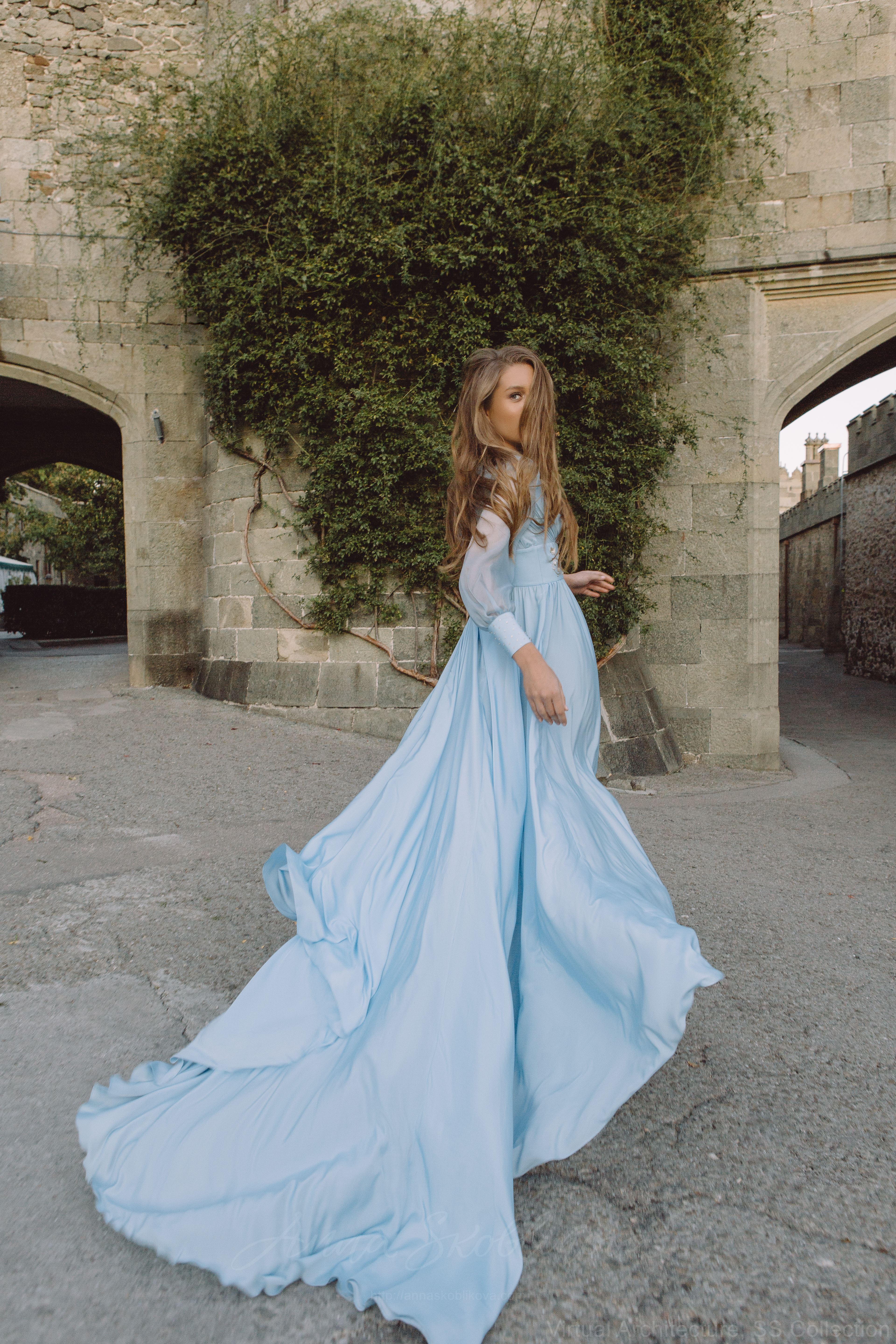 Синее свадебное платье - Odissea / Anna Skoblikova / 0176 / Photo 1