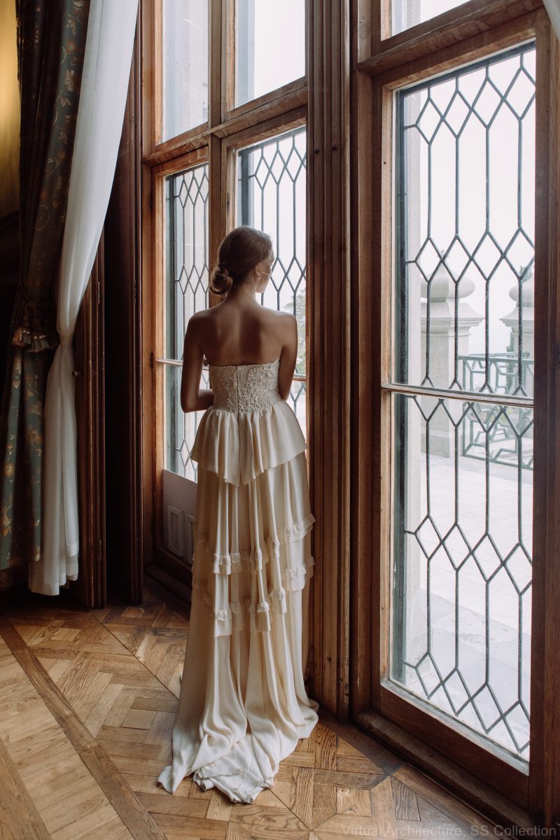 Свадебное платье с баской - Katharine \ Anna Skoblikova \ 0175 | Photo 3