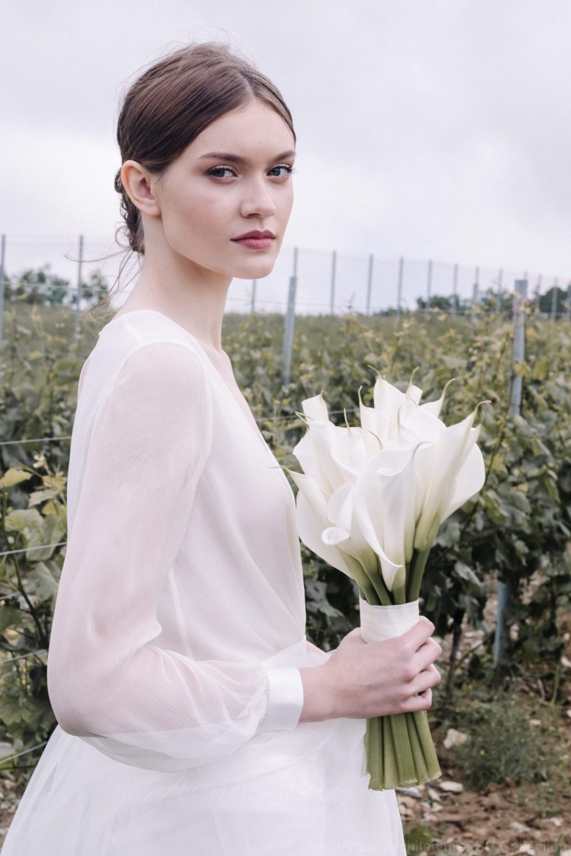 Chiffon wedding dress \ 0197 \ Anna Skoblikova | Photo 3