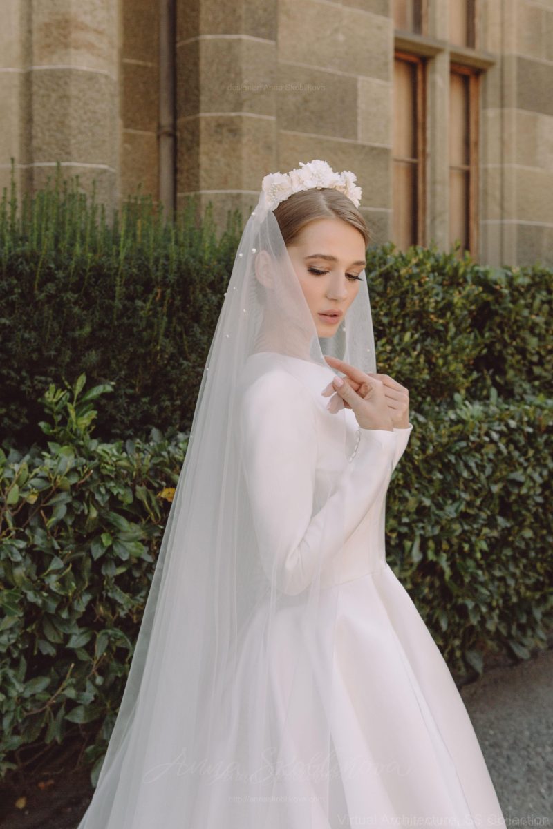 Cathedral veil - Luisa \ Anna Skoblikova \ 0233 | Photo 3