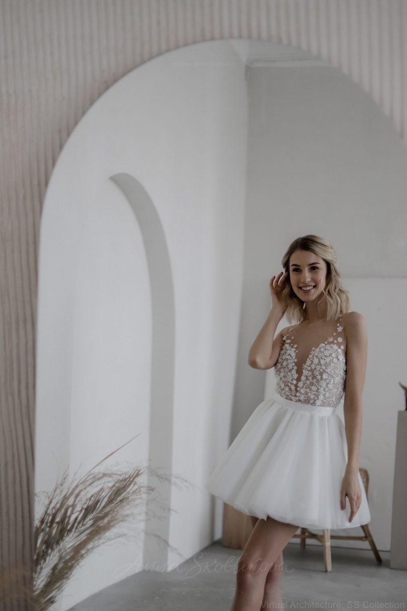 Modest bridal gown - Clare \ Anna Skoblikova \ 0229 | Photo 2
