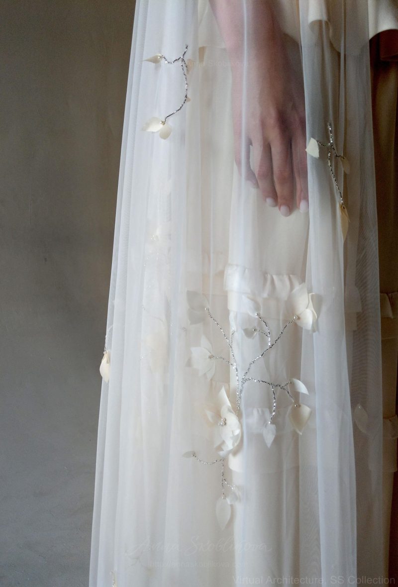 Floor length veil - Allipso \ Anna Skoblikova \ 0230 | Photo 1