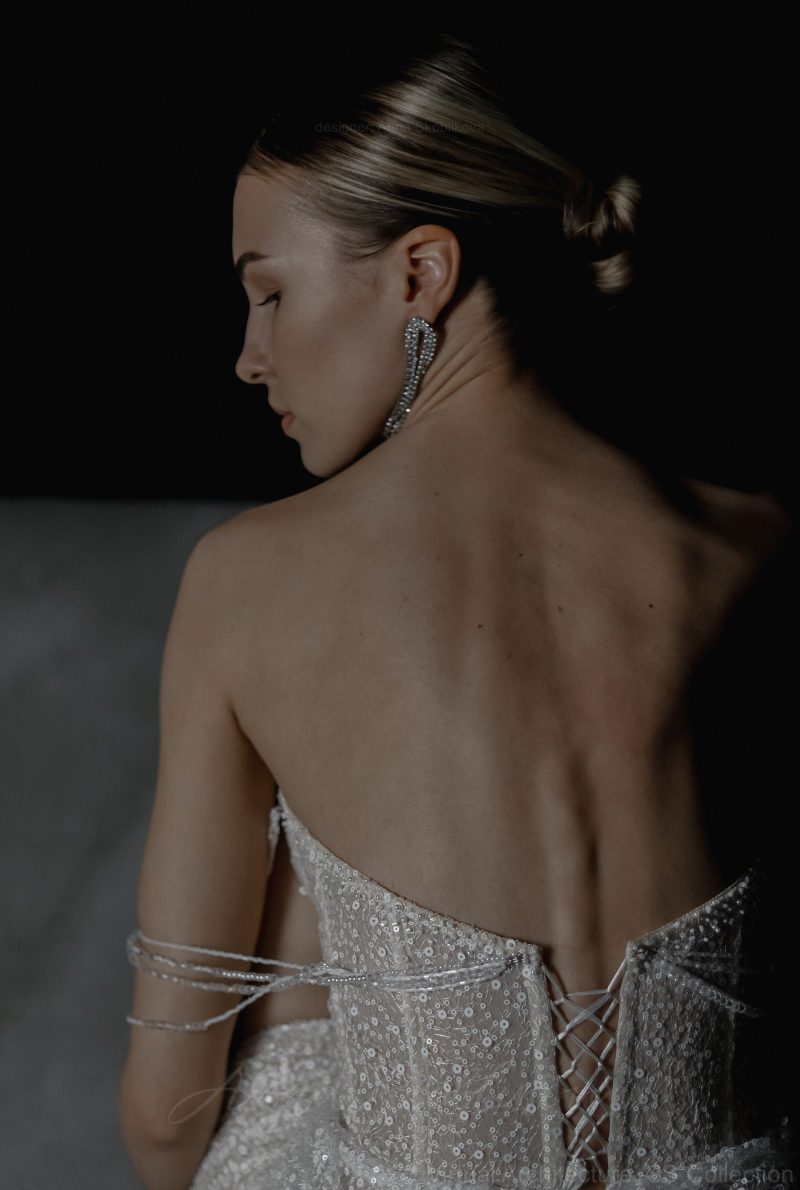 Bridal mini dress \ Anna Skoblikova \ 0199 | Photo 4