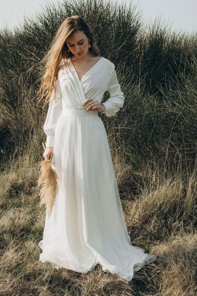 Long sleeve bridal gown - Annabel \ Anna Skoblikova \ 0213 | Photo 4