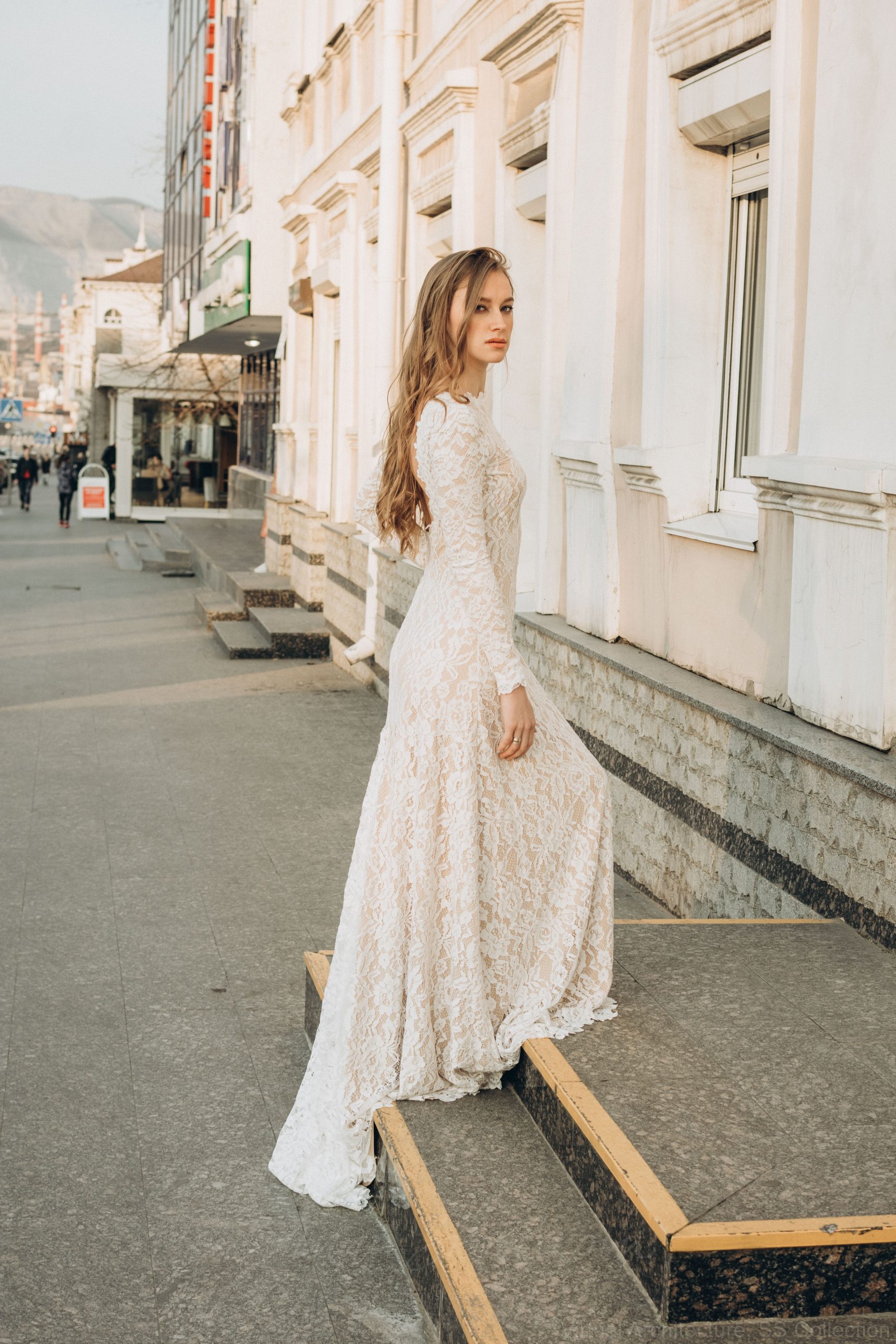 Deborah - One-Piece lace wedding dress \ Anna Skoblikova \ 0211 | Photo 1