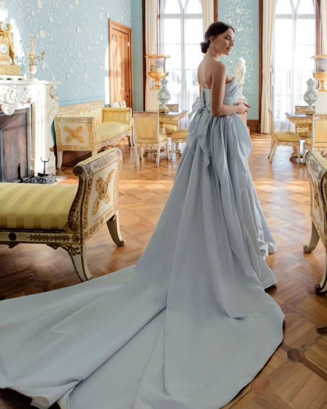 Valentino Chartreuse Silk Organza Gown